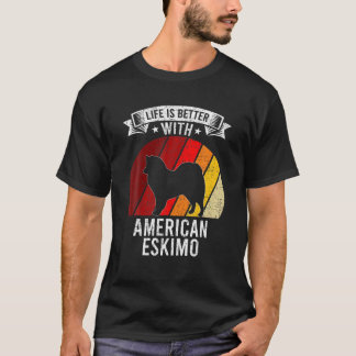 T-shirt La Vie Est Meilleure Avec Les Amoureux de les chie