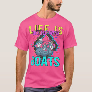 T-shirt La Vie Est Meilleure Avec Les Cochons De Guinée393