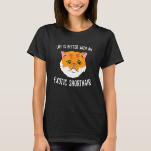 T-shirt La Vie Est Meilleure Avec Les Rondes Exotiques