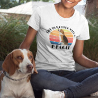 La vie est meilleure avec un chien Beagle Retro Su
