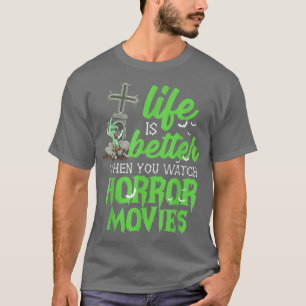 T-shirt La Vie Est Meilleure Quand Vous Regardez Les Films