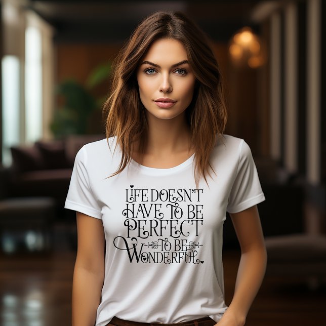 T-shirt La vie est merveilleuse (Créateur téléchargé)