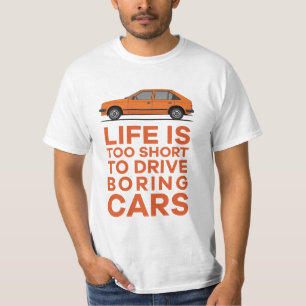 T-shirt La vie est trop courte - Opel Kadett D - 15 couleu