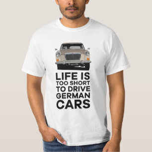 T-shirt La vie est trop courte pour conduire allemand - MG