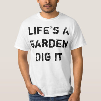 T-shirt La vie est un jardin