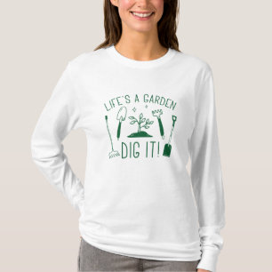 T-shirt La vie est un jardin