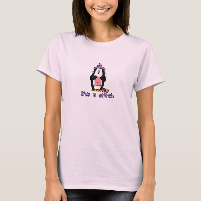 T-shirt la vie est un point (Devant)