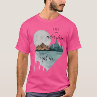 T-shirt La vie est une aventure