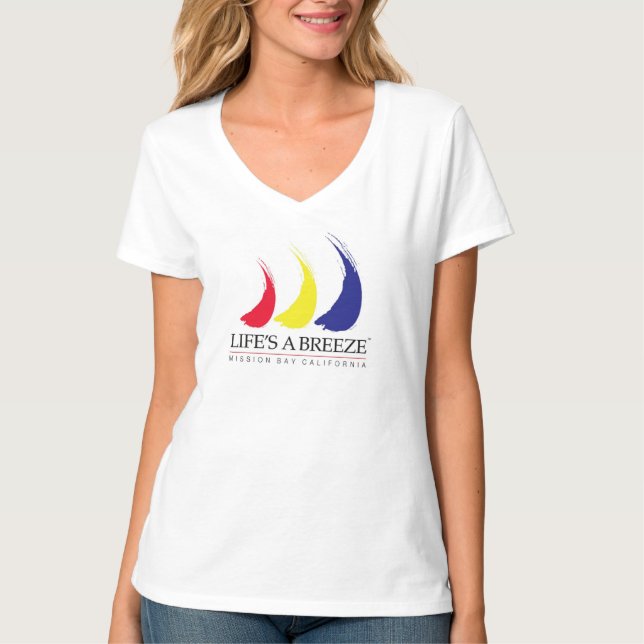 T-shirt La vie est une baie T de (Devant)