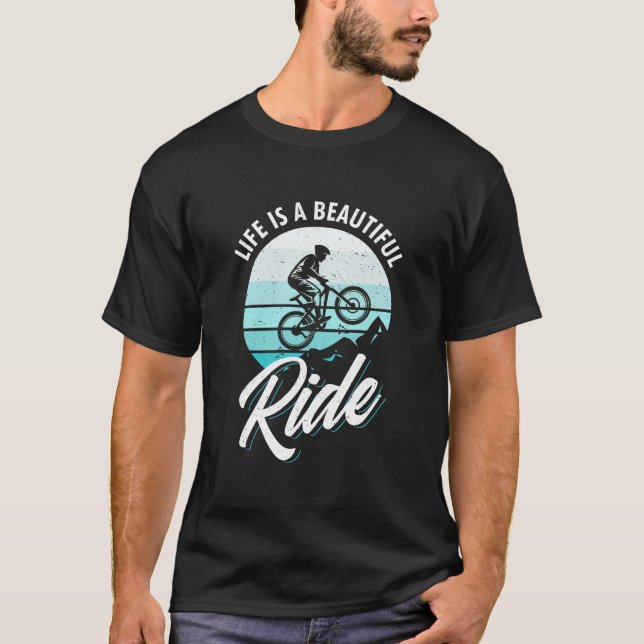 T-shirt La Vie Est Une Belle Promenade (Devant)