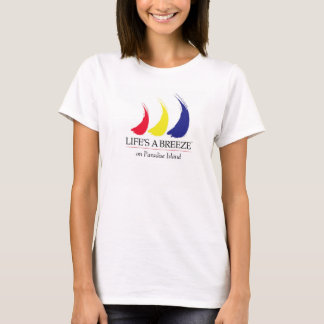 T-shirt La vie est une brise®_Peinture-Le-Vent_Paradise Is