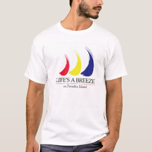 T-shirt La vie est une île de