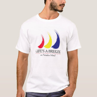 T-shirt La vie est une île de