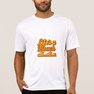 T-shirt La vie est une plage - Édition Vague