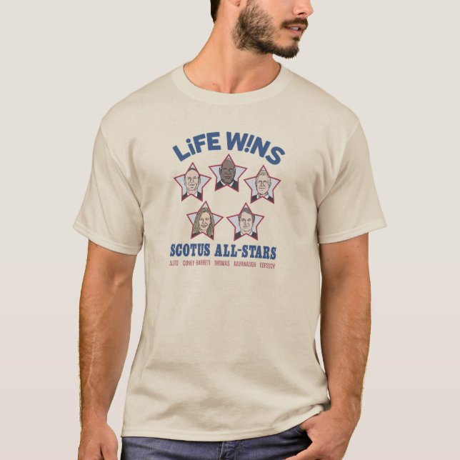 T-shirt LA VIE GAGNE ! - SCOTUS - Juges conservateurs (Devant)