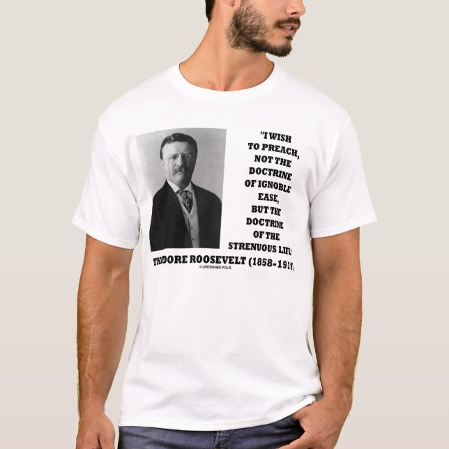 T-shirt La vie laborieuse de doctrine de Theodore (Devant)