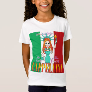 T-Shirt La vie, liberté, et la poursuite de Cappellini