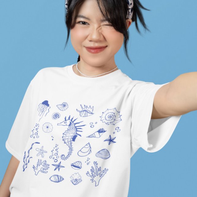 T-shirt La vie marine des méduses (Créateur téléchargé)