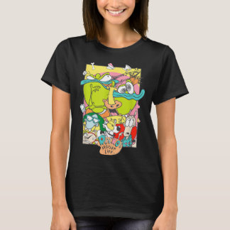 T-shirt La vie moderne de Rocko, équipe hilarante rétro