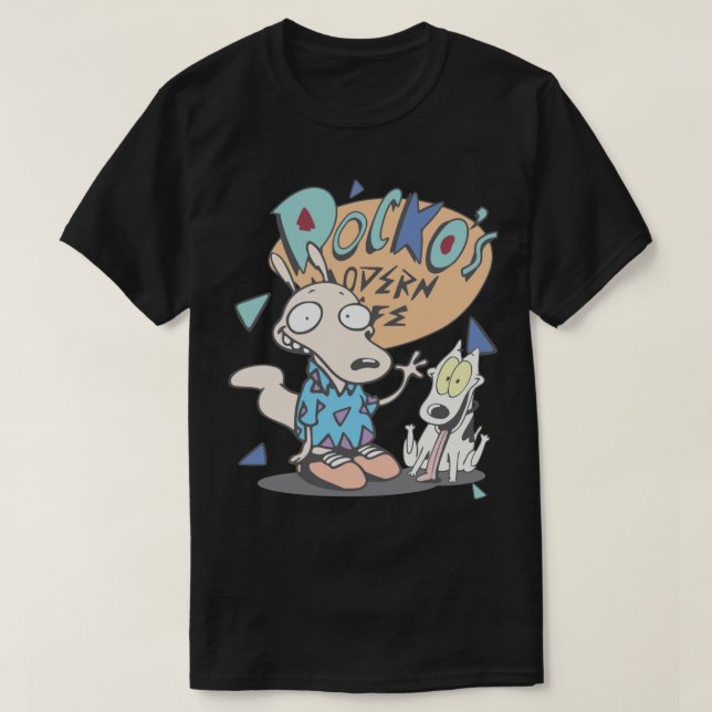 T-shirt La vie moderne des Rokos (Design devant)
