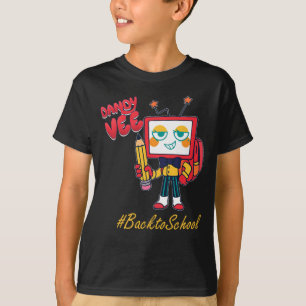 T-shirt La Vie mondiale de Dandy   Retour à l'école avec V