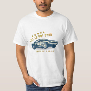 T-shirt La vie n'est pas bonne sans courir   F1