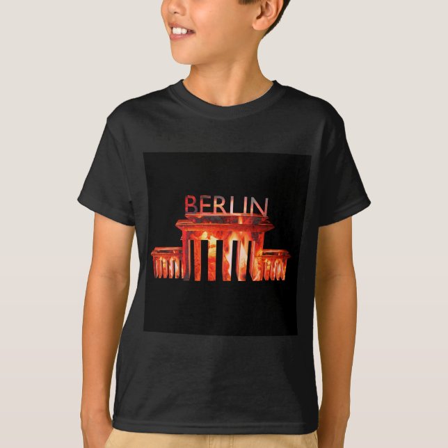 T-shirt La vie nocturne de Berlin (Devant)