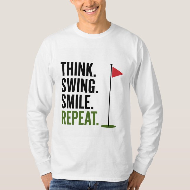 T-shirt La vie quotidienne de golf (Devant)