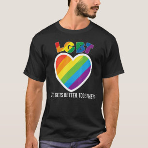 T-shirt La Vie S'Améliore Ensemble Lgbt Pride Gay Lesbian