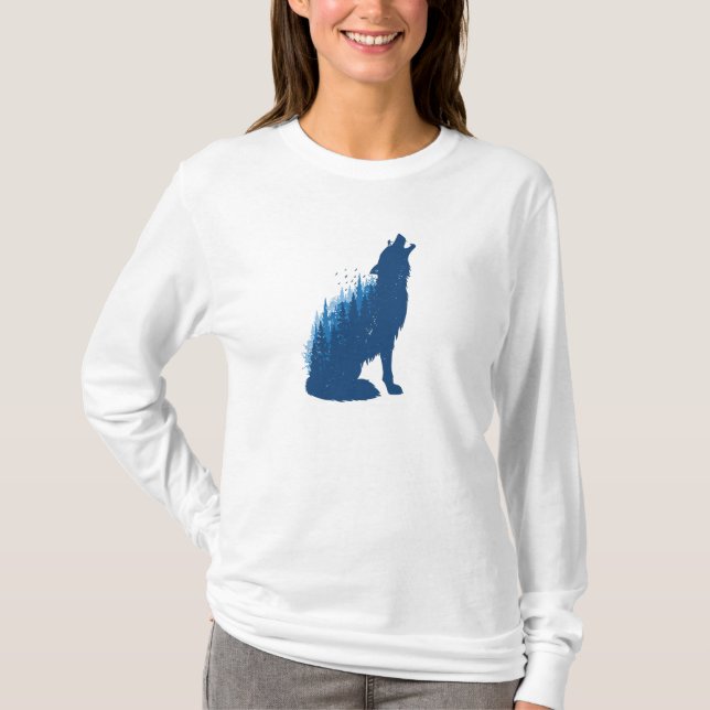 T-shirt La vie sauvage (Devant)