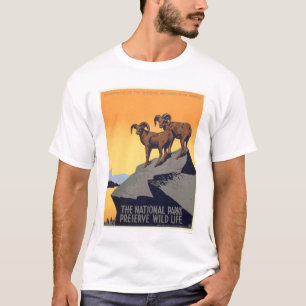 T-shirt La vie sauvage de conserve WPA 1939