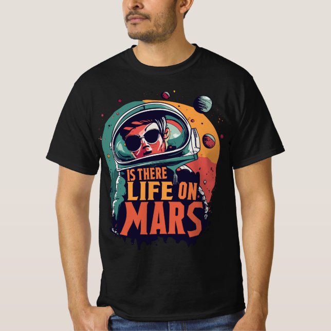 T-shirt La vie sur Mars (Devant)