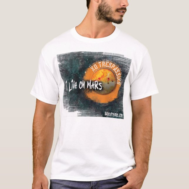 T-shirt La vie sur Mars (Devant)