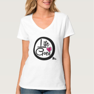 T-shirt La Vie Sur Nice Texte Inspirationnel