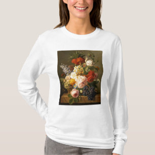T-shirt La vie toujours avec les fleurs et le fruit, 1827