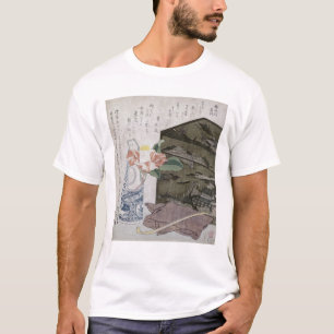 T-shirt La vie toujours avec un Camelia, c.1820