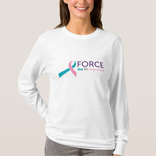 T-shirt La vie vivante de FORCE de la douille des dames