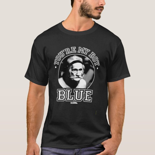 T-shirt La Vieille École, Tu Es Mon Bleu (Devant)