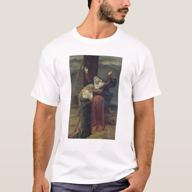 T-shirt La Vierge au pied de la croix (Devant)