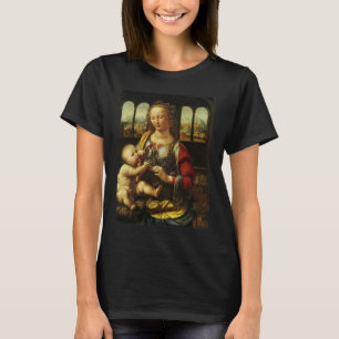 T-shirt La Vierge de la Carnation de Léonard de Vinci