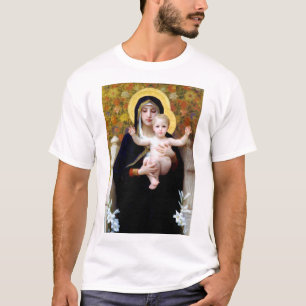 T-shirt La Vierge de la Lily, Bouguereau