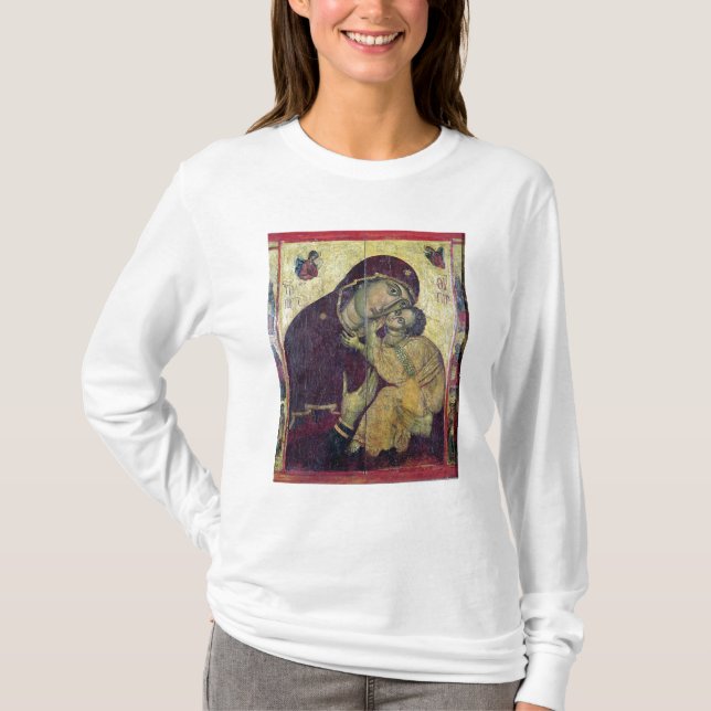T-shirt La Vierge Eleousa, de Nessebar (Devant)