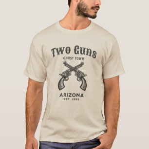 T-shirt La ville fantôme de deux armes Arizona