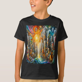 T-shirt La ville la nuit