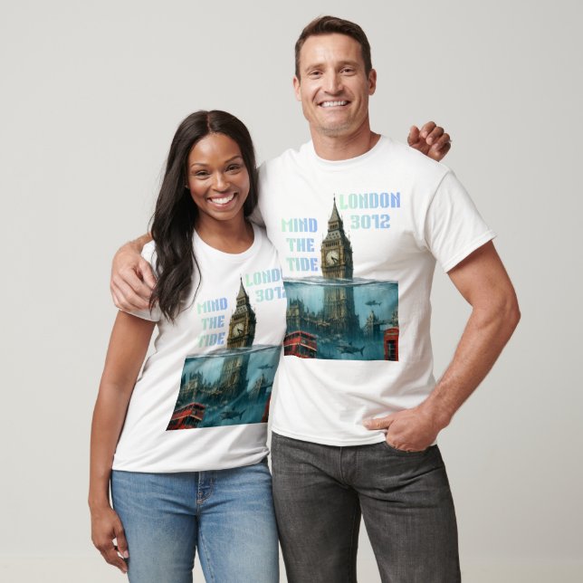 T-shirt La ville que le temps a oubliée (Unisexe)