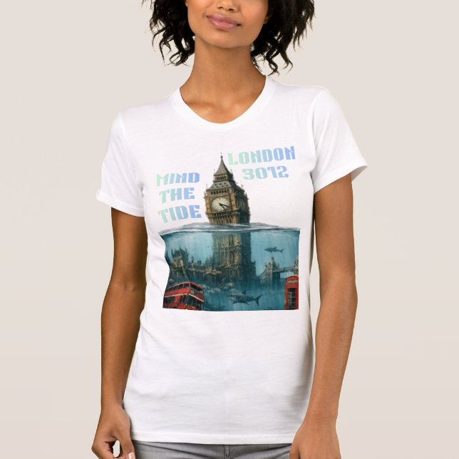 T-shirt La ville que le temps a oubliée (Devant)