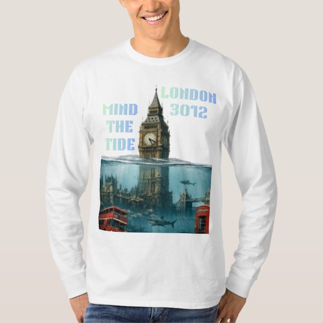 T-shirt La ville que le temps a oubliée (Devant)