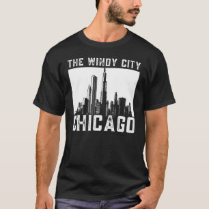 T-shirt La ville venteuse de Chicago
