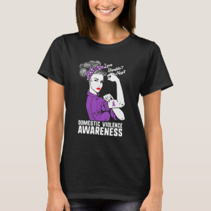 T-shirt La violence familiale, l'amour ne devrait pas fair