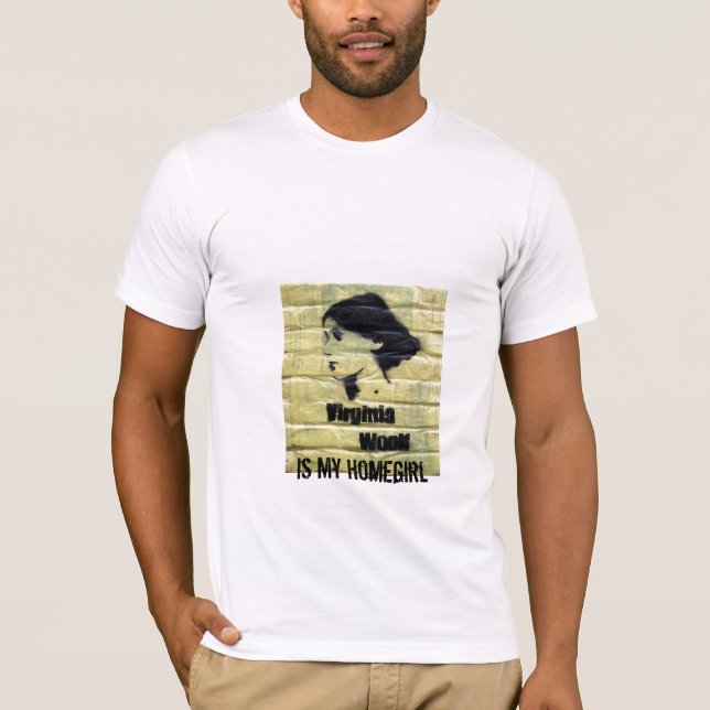 T-shirt La Virginie Woolf est mon Homegirl (Devant)